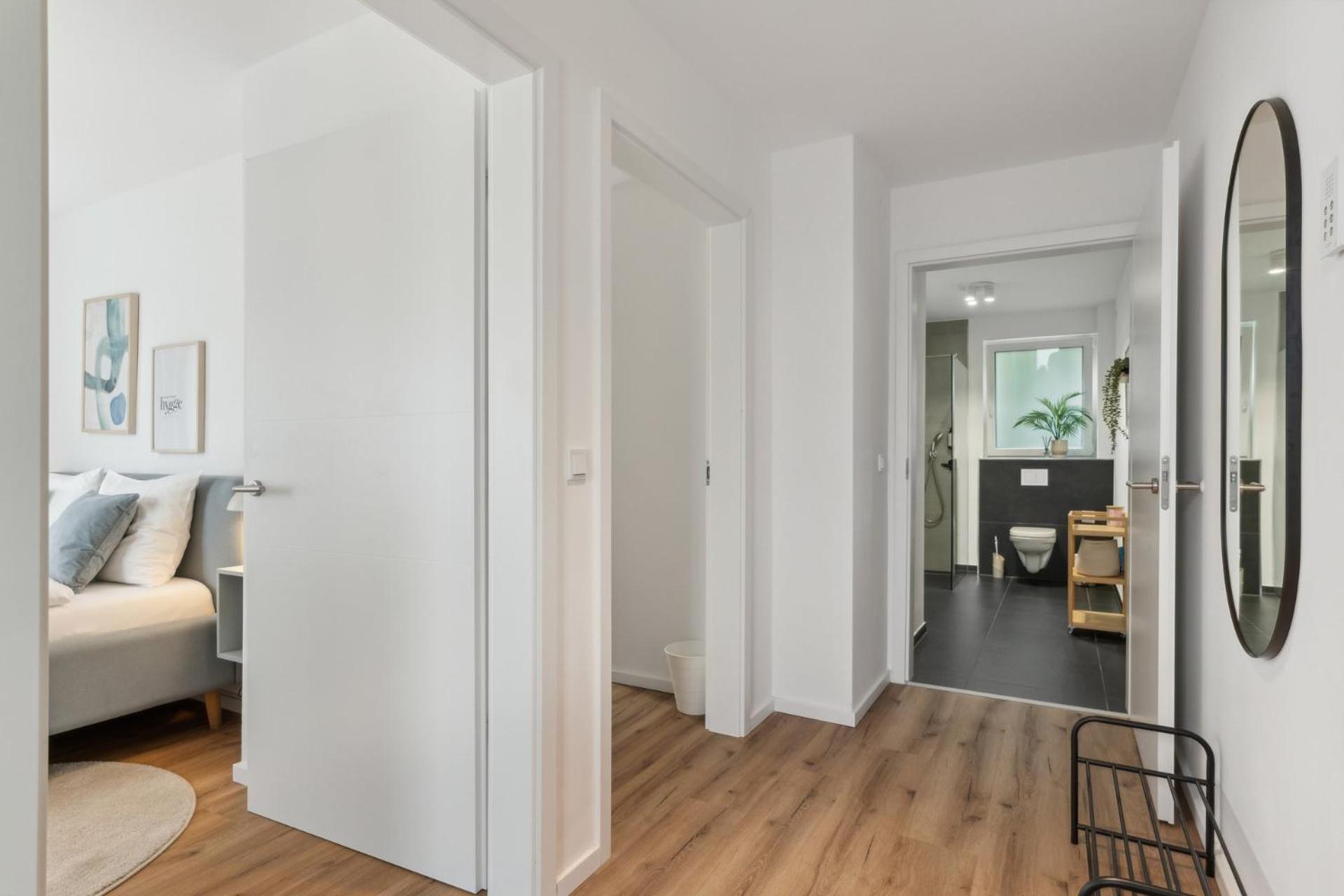Deluxe Apartment In Bielefeld City Mit Parkplatz Und Balkon Εξωτερικό φωτογραφία